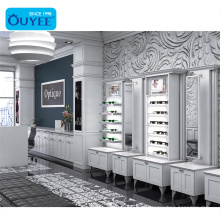 Glasses display counter eyewear showcase optical display cabinets showroom furniture